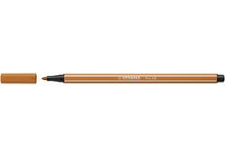 Viltstift STABILO Pen 68/89 medium donker oker
