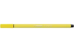 Viltstift STABILO Pen 68/024 medium neon geel