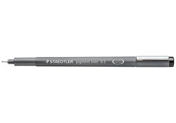 Fineliner Staedtler Pigment 308 zwart 0.3mm