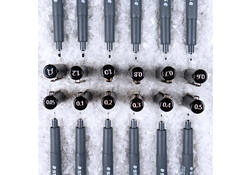 Fineliner Staedtler Pigment 308 zwart 0.3mm