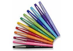 Fineliner Paper Mate Flair Original medium zwart valuepack à 36 stuks