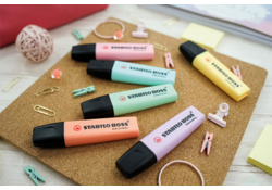 Markeerstift STABILO BOSS Original 70/8 assorti etui à 8 stuks
