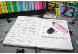 Markeerstift STABILO BOSS Original 70/06 assorti deskset à 6 stuks