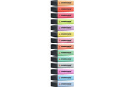 Markeerstift STABILO BOSS Original 70/15 pastel assorti deskset à 15 stuks
