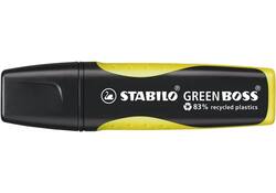 Markeerstift STABILO GREEN BOSS 6070/24 geel