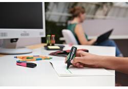 Markeerstift STABILO GREEN BOSS 6070/24 geel