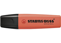 Markeerstift STABILO BOSS Original 70/140 pastel zacht koraalrood
