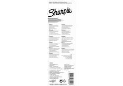 Viltstift Sharpie rond fijn metallic zilver blister à 1 stuk