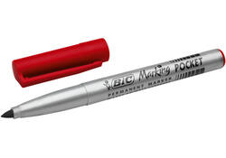 Viltstift Bic 1445 ecolutions rond fijn rood