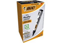 Viltstift Bic 2000 ecolutions rond large zwart