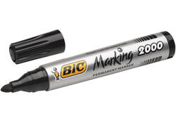 Viltstift Bic 2000 ecolutions rond large zwart