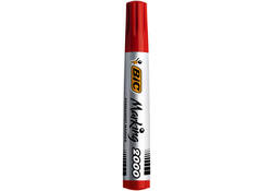 Viltstift Bic 2000 ecolutions rond large rood