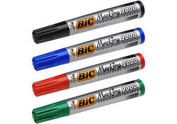 Viltstift Bic 2000 ecolutions rond large blauw