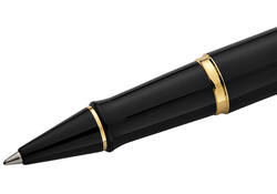 Rollerpen Waterman Expert black lacquer GT fijn