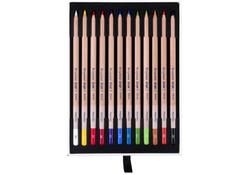 Kleurpotloden Bruynzeel 8840 Design pastel 12stuks assort