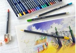 Kleurpotloden Faber-Castell Goldfaber assorti blik à 24 stuks