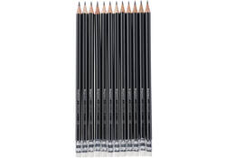 Potlood Bruynzeel 6021 Burotek HB met gum