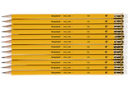 Potlood Bruynzeel 1705K Burotek HB met gum