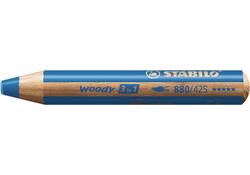 Kleurpotloden STABILO 880 woody 3 in 1 assorti etui à 10 stuks