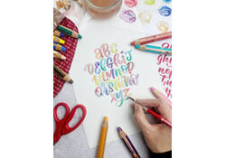 Kleurpotloden STABILO 880 woody 3 in 1 Arty inclusief puntenslijper assorti etui à 10 stuks