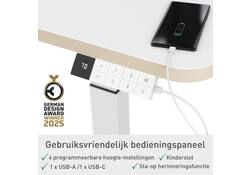 Zit-Sta bureau Leitz Ergo Elektrisch compact