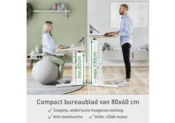 Zit-Sta bureau Leitz Ergo Elektrisch compact