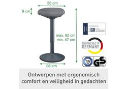 Actieve stakruk Leitz Ergo met comfortzitting