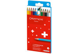 Kleurpotloden Caran D'ache aquarel doos à 12stuks