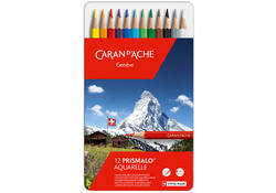Kleurpotloden Caran d'Ache Prismalo 12stuks assorti