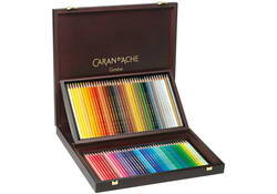 Kleurpotloden Caran d'Ache Prismalo 80stuks houten doos ass
