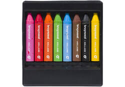 Waskrijt Bruynzeel Kids set à 8 stuks assorti