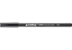 Fineliner edding 1300 medium zwart