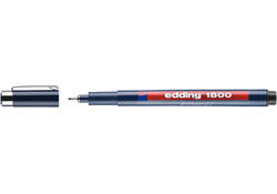 Fineliner edding 1800 0.7mm zwart