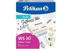 Gum Pelikan WS30 37x30x9mm potlood zacht wit