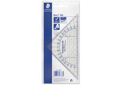 Geodriehoek Staedtler 568 160mm transparant
