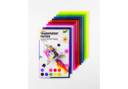 Transparant papier Folia 18.5x29.7cm 42gr 10 vel 10 kleuren