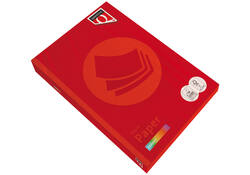 Kopieerpapier Quantore Colour A4 120gr felrood 250 vel