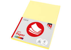 Kopieerpapier Quantore Colour A4 120gr kanariegeel 100 vel