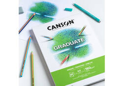 Tekenblok Canson Graduate Dessin A4 160gr 30vel