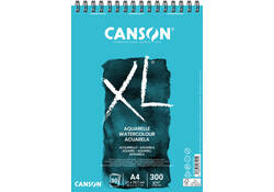 Aquarelblok Canson XL A4 30v 300gr spiraal