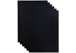 Kopieerpapier Papicolor A4 200gr 6vel ravenzwart