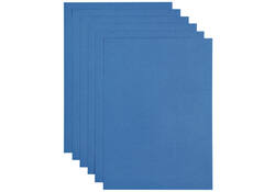Kopieerpapier Papicolor A4 200gr 6vel royal blue
