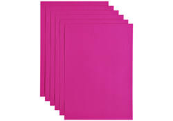 Kopieerpapier Papicolor A4 200gr 6vel felroze