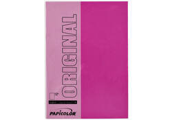 Kopieerpapier Papicolor A4 200gr 6vel felroze