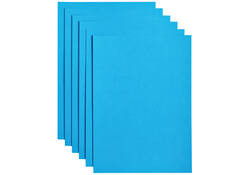 Kopieerpapier Papicolor A4 200gr 6vel hemelsblauw