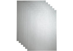 Kopieerpapier Papicolor A4 120gr 6vel metallic zilver