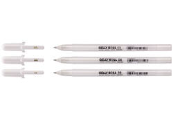 Gelpen Sakura Gelly Roll zuiver wit set 3 maten