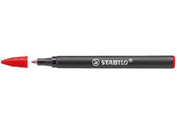 Rollerpenvulling STABILO Easyoriginal medium rood doosje à 3 stuks