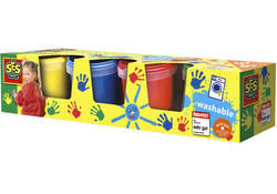 Vingerverf Creative 4 basiskleuren à 145ml