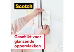 Plakband Scotch Crystal 600 19mmx15m transparant + handdispenser